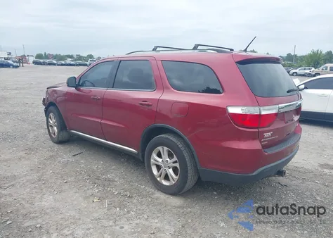 2013 Dodge Durango Crew from USA, damaged, VIN 1C4RDJDG1DC686644